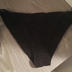 Black bikini bottom
